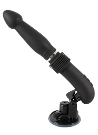 Черная секс-машина с поступательными движениями Fucking Machine - Orion - купить с доставкой в Новошахтинске