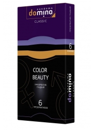 Разноцветные презервативы DOMINO Colour Beauty - 6 шт. - Domino - купить с доставкой в Новошахтинске