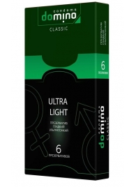 Супертонкие презервативы DOMINO Ultra Light - 6 шт. - Domino - купить с доставкой в Новошахтинске