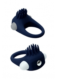 Синее эрекционное виброкольцо STIMU RING - Dream Toys - в Новошахтинске купить с доставкой