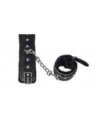 Черные наручники Calm - Lola Games - купить с доставкой в Новошахтинске