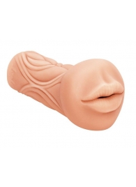 Телесный мастурбатор-ротик Sweet Lips - Lola Games - в Новошахтинске купить с доставкой