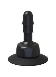 Плаг с присоской для фиксации насадок Deluxe 360° Swivel Suction Cup Plug - Doc Johnson - купить с доставкой в Новошахтинске