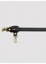Черная распорка для ног Bound to You Faux Leather Spreader Bar - 50,8 см. - Fifty Shades of Grey - купить с доставкой в Новошахтинске