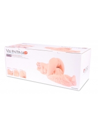 Мастурбатор-полуторс Valentina с двойным слоем материала - KOKOS - в Новошахтинске купить с доставкой