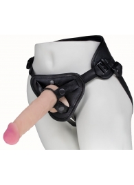 Пояс харнесс BEST UNI strap с 2 сменными насадками - 18,5 и 16 см. - LOVETOY (А-Полимер) - купить с доставкой в Новошахтинске