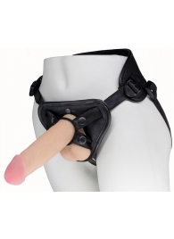 Пояс харнесс BEST UNI strap с 2 насадками - 18 и 22 см. - LOVETOY (А-Полимер) - купить с доставкой в Новошахтинске