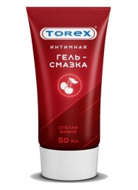 Смазка на водной основе TOREX  Спелая вишня  - 50 мл. - Torex - купить с доставкой в Новошахтинске
