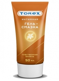 Смазка на водной основе TOREX  Чувственная ваниль  - 50 мл. - Torex - купить с доставкой в Новошахтинске