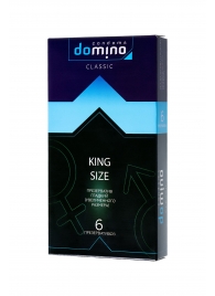 Презервативы увеличенного размера DOMINO Classic King size - 6 шт. - Domino - купить с доставкой в Новошахтинске
