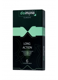 Презервативы с пролонгирующим эффектом DOMINO Classic Long action - 6 шт. - Domino - купить с доставкой в Новошахтинске