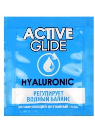 Лубрикант на водной основе Active Glide с гиалуроновой кислотой - 3 гр. - Биоритм - купить с доставкой в Новошахтинске