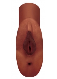 Коричневый мастурбатор Perfect Pussy Double Stroker - Pipedream - в Новошахтинске купить с доставкой