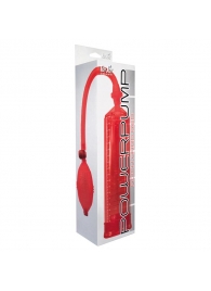 Красная вакуумная помпа Power Pump Red - Toy Joy - в Новошахтинске купить с доставкой