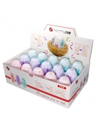 Набор из 15 мини-мастурбаторов Fantastic Egg Hard Boiled - Baile - в Новошахтинске купить с доставкой