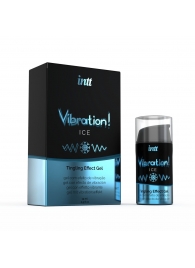 Жидкий интимный гель с эффектом вибрации Vibration! Ice - 15 мл. - INTT - купить с доставкой в Новошахтинске