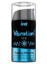Жидкий интимный гель с эффектом вибрации Vibration! Ice - 15 мл. - INTT - купить с доставкой в Новошахтинске