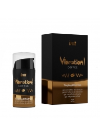 Жидкий интимный гель с эффектом вибрации Vibration! Coffee - 15 мл. - INTT - купить с доставкой в Новошахтинске