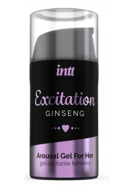 Женский возбуждающий интимный гель Excitation Ginseng - 15 мл. - INTT - купить с доставкой в Новошахтинске