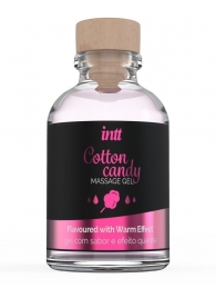 Массажный гель с согревающим эффектом Cotton Candy - 30 мл. - INTT - купить с доставкой в Новошахтинске