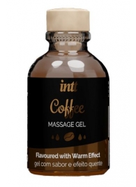 Массажный гель с согревающим эффектом Coffee - 30 мл. - INTT - купить с доставкой в Новошахтинске