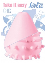 Нежно-розовый мастурбатор Chic - Lola Games - в Новошахтинске купить с доставкой