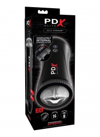 Черный автоматический мастурбатор-ротик Moto Stroker - Pipedream - в Новошахтинске купить с доставкой