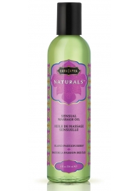 Массажное масло Naturals Island Passion Berry с ароматом тропических фруктов - 236 мл. - Kama Sutra - купить с доставкой в Новошахтинске