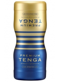 Мастурбатор TENGA Premium Dual Sensation Cup - Tenga - в Новошахтинске купить с доставкой
