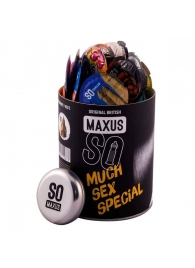 Текстурированные презервативы в кейсе MAXUS So Much Sex - 100 шт. - Maxus - купить с доставкой в Новошахтинске