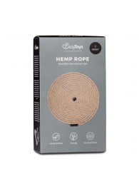 Пеньковая веревка для связывания Hemp Rope - 5 м. - Easy toys - купить с доставкой в Новошахтинске