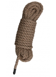Пеньковая веревка для связывания Hemp Rope - 5 м. - Easy toys - купить с доставкой в Новошахтинске