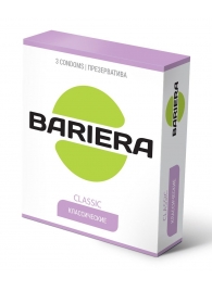 Классические презервативы Bariera Classic - 3 шт. - Bariera - купить с доставкой в Новошахтинске