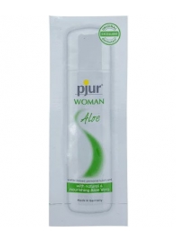 Лубрикант на водной основе pjur WOMAN Aloe - 2 мл. - Pjur - купить с доставкой в Новошахтинске