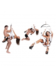 Секс-качели Fantasy Bondage Swing White - Pipedream - купить с доставкой в Новошахтинске
