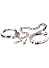 Металлические наручники Metal Leg Cuffs - Pipedream - купить с доставкой в Новошахтинске