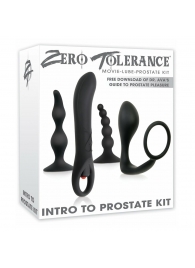 Набор стимуляторов простаты Intro To Prostate Kit - Zero Tolerance - в Новошахтинске купить с доставкой
