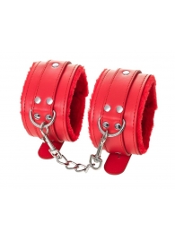 Красные оковы Anonymo из искусственной кожи - ToyFa - купить с доставкой в Новошахтинске