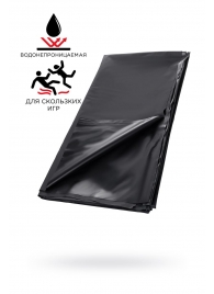 Черная простыня для секса из ПВХ - 220 х 200 см. - ToyFa - купить с доставкой в Новошахтинске