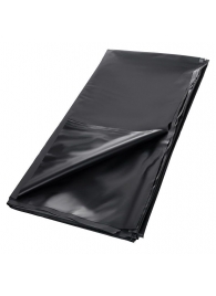 Черная простыня для секса из ПВХ - 220 х 200 см. - ToyFa - купить с доставкой в Новошахтинске