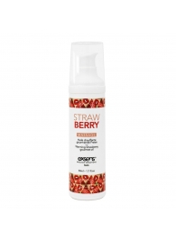Разогревающее массажное масло  с ароматом клубники Gourmet Strawberry - 50 мл. - Exsens - купить с доставкой в Новошахтинске