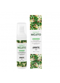 Разогревающее массажное масло с ароматом мохито Gourmet Mint Mojito - 50 мл. - Exsens - купить с доставкой в Новошахтинске