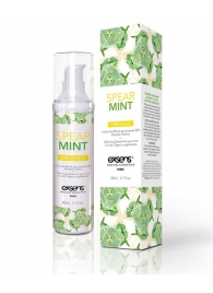 Разогревающее массажное масло Gourmet Spearmint Organic с органическими ингредиентами - 50 мл. - Exsens - купить с доставкой в Новошахтинске