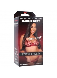 Мастурбатор-вагина Karlee Grey ULTRASKYN Pocket Pussy - Doc Johnson - в Новошахтинске купить с доставкой