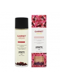 Органическое массажное масло GARNET ARGAN - 100 мл. - Exsens - купить с доставкой в Новошахтинске