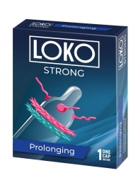 Стимулирующая насадка на пенис LOKO STRONG с продлевающим эффектом - Sitabella - в Новошахтинске купить с доставкой