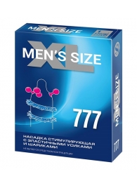 Стимулирующая насадка на пенис MEN SIZE 777 - Sitabella - в Новошахтинске купить с доставкой