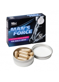 Пищевой концентрат для мужчин MANS FORCE  - 12 капсул - Sitabella - купить с доставкой в Новошахтинске