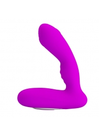 Лиловый массажер простаты с вибрацией Piper - 11,7 см. - Baile - в Новошахтинске купить с доставкой