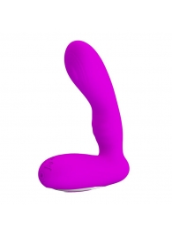 Лиловый массажер простаты с вибрацией Piper - 11,7 см. - Baile - в Новошахтинске купить с доставкой